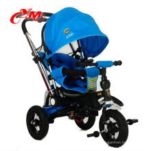 China neues Designbabydreirad scherzt Pedal Trike kann Lügen / Bicystar-Markenkindmetalldreirad-Lufträder